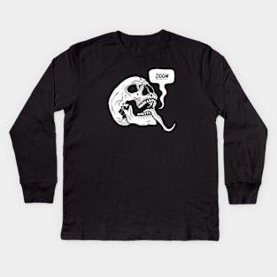 Doomskull Kids Long Sleeve T-Shirt